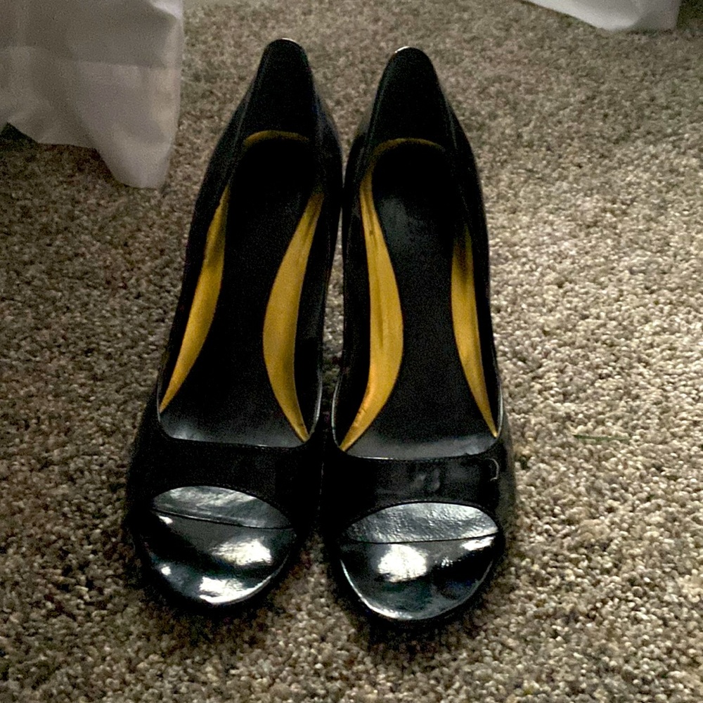 Ralph Lauren black heels size 8